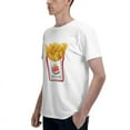 thumbnail image 5 of Burger King Logo Men'S Basic Short Sleeve T-Shirt Fashionable White Small, 5 of 8