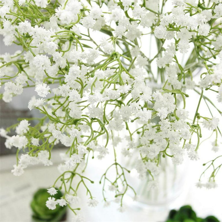 DIY Artificial Baby's Breath Flower Gypsophila Fake Silicone Plant For  Wedding Home Hotel Party Decorations 6 Colors