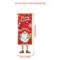thumbnail image 3 of Bandera colgante de Papá Noel, decoraciones navideñas para el hogar, adornos navideños 2024, regalos de Navidad y Año Nuevo 2025, 3 of 5