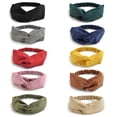 thumbnail image 1 of Harhinhe 10 diademas multicolor para mujer, bandas elásticas para el pelo, ligeras y elásticas, diadema de ante para la cabeza, accesorios para el cabello trenzados, 1 of 6