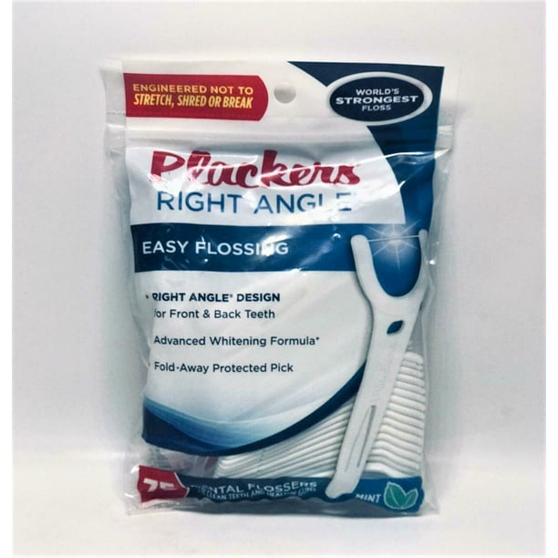 Plackers Right Angle Dental Flossers 75 ct.