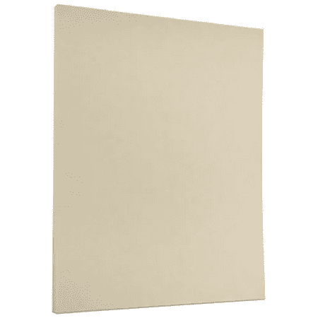 JAM Paper Parchment 24lb Paper, 8.5 x 11, Natural Recycled, 100 Sheets/Pack