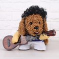 thumbnail image 3 of Disfraces divertidos de guitarra para perros Ropa para mascotas Ropa para perros Disfraz de chihuahua Teddy Pug Fiesta de Navidad Disfraces de Halloween Atuendo (l), 3 of 4