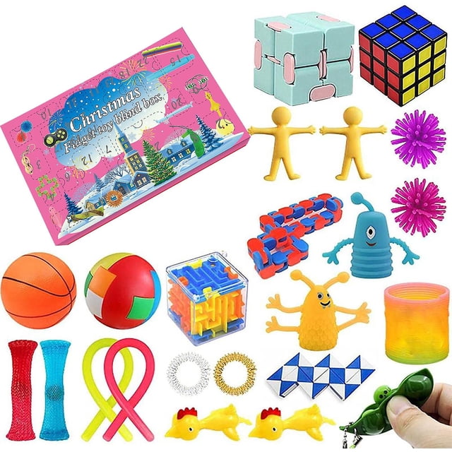 Calendario de Adviento Fidget Sensory Toy HUOGUO Push Bubble