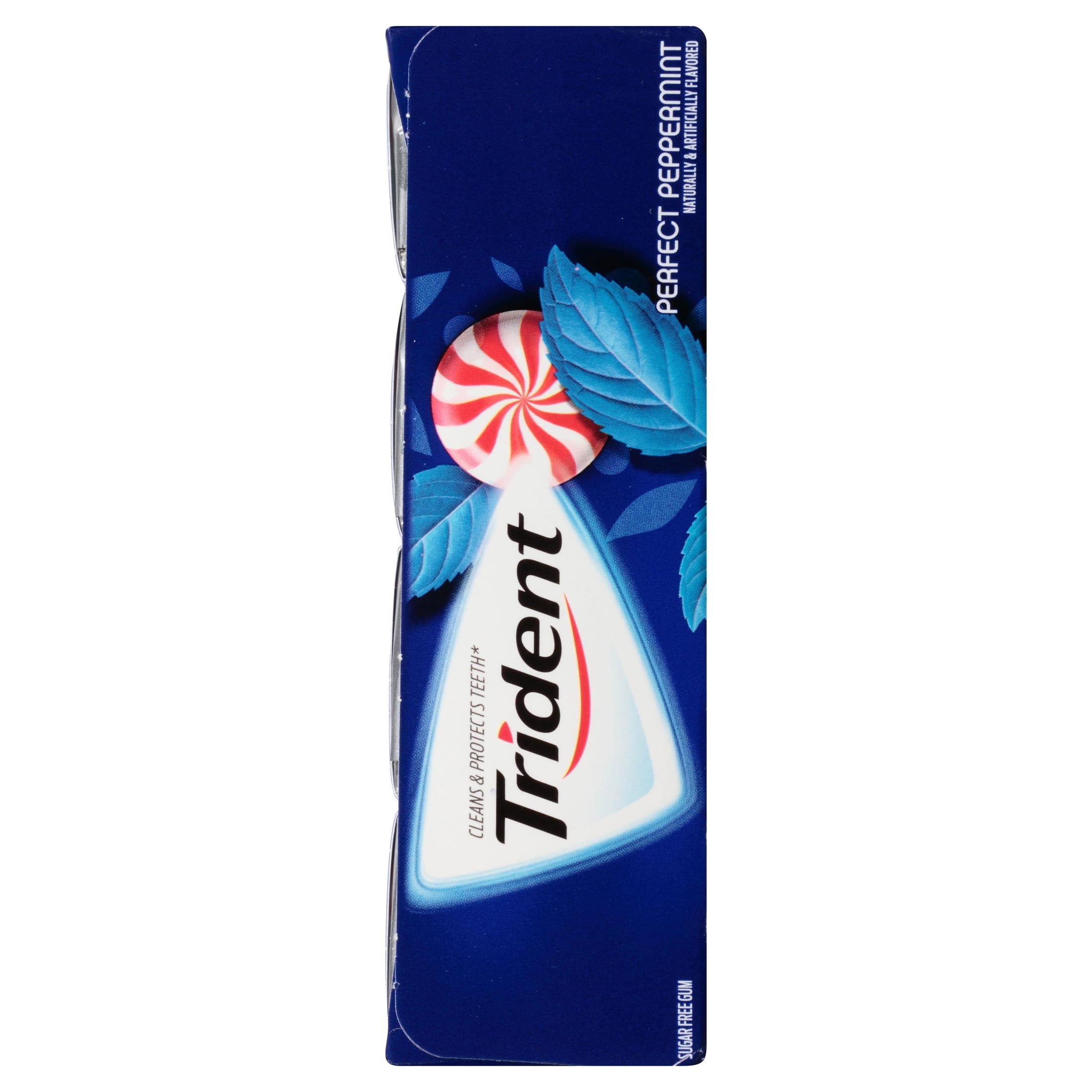 Trident Sugar Free Gum, Perfect Peppermint, 18 Pc (Innerpack of 12)