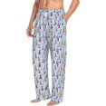 thumbnail image 6 of Hirioo Sailboats And Seagulls for Women's PJ Pajama Pants Sleep Pants Women's Home Trousers with Pockets,S-3XL-3X-Large, 6 of 6