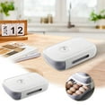 thumbnail image 4 of Aqestyerly Refrigerator Stackable Drawer,Large Capacity Egg Box with Lid for Anti-Drop and Roll Storage, 4 of 5