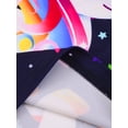 thumbnail image 6 of WIBACKER 3-12Y Girls Unicorn 3-piece Pajama Set Tee & Shorts & Pants PJ Kids Comfy Sleepwear Jammies Set Summer, 6 of 12