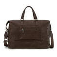 thumbnail image 7 of Wrangler Travel Duffel Bag Carry On Overnight Bag with Shoe Compartment Weekender Bag for Women and Men , Coffee, 7 of 7
