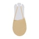 thumbnail image 4 of Medias medias para mujer, calcetines invisibles con cordón trasero sin talón, 10 pares Beige M, 4 of 6