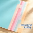 thumbnail image 2 of 3 Hole Plastic File Dividers,File Dividers,Big Tab Write & Erase Plastic Dividers,3 Ring Binder Dividers with Tabs,Plastic File Dividers Binder Index Dividers with Tab,A4 Letter Size,8 Sheets, 2 of 9