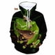 thumbnail image 3 of Sudadera con capucha de animales divertidos para hombres y mujeres, sudadera con estampado 3D de rana, sudaderas casuales, sudaderas con gráficos de gran tamaño, ropa para hombres, 3 of 5