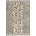 thumbnail image 2 of SAFAVIEH Hudson Raphael Geometric Shag Area Rug, Ivory/Grey, 5'1" x 7'6", 2 of 6
