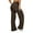 Darkbrown, variant on OQQ Yoga Pants Women High Waist Stretch Casual Soft Straight Leg Bottoms