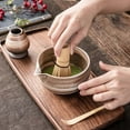 thumbnail image 4 of Spouted Matcha Bowl, Large 600ml Ceramic Chawan with Pourer for Whisking & Serving Japanese Tea, 4 of 6