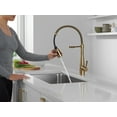 thumbnail image 7 of Delta 9613-Dst Essa 1.8 GPM Single Hole Pre-Rinse Pull Down Kitchen Faucet - Black, 7 of 7