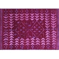 thumbnail image 1 of Ahgly Company Indoor Rectangle Abstract Purple Modern Area Rugs, 3' x 5', 1 of 4