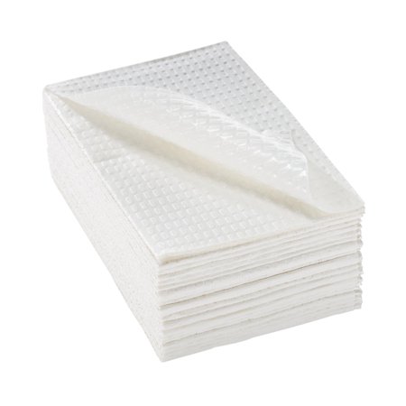 McKesson 3-Ply Procedure Towel 13 Inches x 18 Inches, White, 500 Count