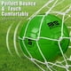 thumbnail image 4 of Balones de fútbol Sappy, 2 unidades, tamaño 3, verdes con bolsa de malla, 4 of 6