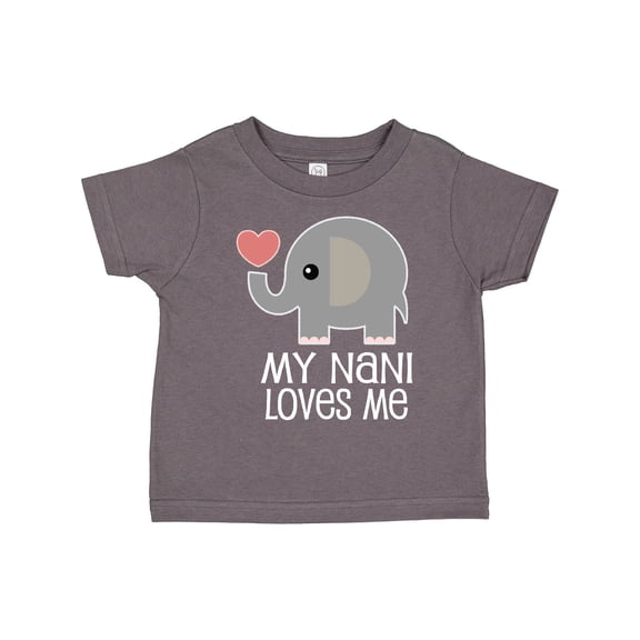 Inktastic My Nani Loves Me Grandchild Gift Boys or Girls Toddler T-Shirt