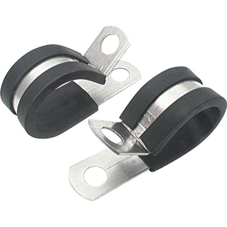 Aluminum Line Clamps 1/2in 10pk