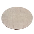 thumbnail image 1 of tredstone Oval PVC Placemat Non-Slip Plastic Table Mat Water-proof Plate Dish Pads Coaster Kitchen Bar Accessories, 1 of 6