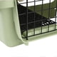 thumbnail image 3 of Plastic Dog Carrier Large Space Ventilation Portable Outdoor Travel Green, 3 of 4