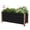 grey 60*40*45cm, variant on Aluminum Planter Box 24"x16"x18", Modern Raised Garden Bed with Rounded Corners & Anti-Cut Edging, Deep Design with Drainage Holes for Outdoor Patio & Balcony, Gray