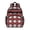 Football Stripe Red, variant on Football Shadow Brown Pattern Backpack for School, Cute School Bag with Adjustable Shoulder Straps and Padded Back, 15.25"x11.5"x5.25"