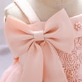 thumbnail image 5 of 1-3T Toddler Flower Girl Off Shoulder Princess Dress Party Christmas Dress, 5 of 7