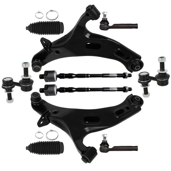 ECCPP - 10PCS Front Lower Control Arm w/Ball Joint Compatible Fit 2010-2014 For Subaru Legacy Suspension Kit