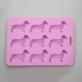 thumbnail image 3 of Sunsanly Silicone Ice Tray with Dachshund Dog Shape, Ice Cube Molds Food Grade for Ice Treats Candy Chocolate Biscuits, 3 of 8