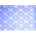 thumbnail image 1 of Ahgly Company Machine Washable Indoor Rectangle Abstract Blue Contemporary Area Rugs, 2' x 4', 1 of 4