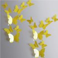 thumbnail image 1 of Calcomanía de mariposa para pared, 2 uds., pegatina extraíble para decoración de habitación de niños, Mural para el hogar y el dormitorio, azul oscuro Adepaton HMHZ315-6, 1 of 6