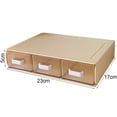 thumbnail image 5 of ZenCart Desk Storage Box Drawer Design Transparent Box Load Bearing Desktop Storage Drawer Box Organizer for Bedroom, 5 of 8