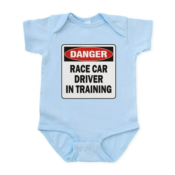 CafePress - Race Driver Infant Bodysuit - Baby Light Bodysuit, Size Newborn - 24 Months