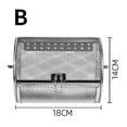 thumbnail image 1 of Stainless Steel Rotating Drum Grill Cage for Roasting Nuts without Hassle, 1 of 8