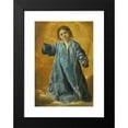 thumbnail image 2 of Francisco de Zurbarán 13x18 Black Modern Framed Museum Art Print Titled - The Infant Christ, 2 of 5