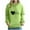 Green, variant on zbxnLI Graphics Sweatshirts for Women Long Sleeve Shirts Hoodies Pullover Solid Color Shirt with Pocket Top