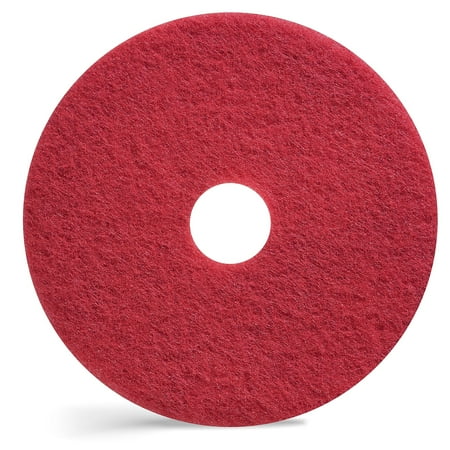 Staples BUFFING FLOOR PAD RED 17 IN 663604