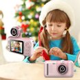 thumbnail image 2 of 4K Digital Camera Qwtwty Children's Digital Camera 3-10 Years Old Christmas Birthday Gift 2.4 Inch 1080P Toddler Camera Portable Handheld Reversible Children's Digital 32GB Memory Camer, 2 of 8