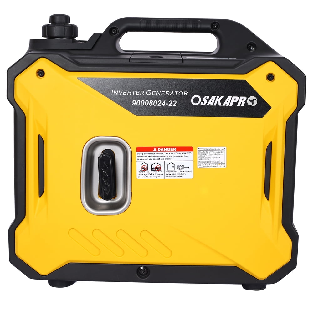 Super Quiet 2000W Portable Inverter Generator 79.7cc Ultra Lightweight EPA III Compliant Pure Sine Wave Power for Camping & Electronics