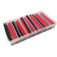 thumbnail image 2 of 4 inches  3:1 shrink ratio Dual Wall Adhesive Lined Heat Shrinkable Tubing Kit of 85 pieces - Black, 2 of 2