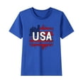 thumbnail image 3 of CFLVAEK USA Flag Patriotic Fourth of July Shirts for Kids Indenpendence Day T Shirts Casual Cotton Short Sleeve Round Neck Tshirt 5 Years, 3 of 6