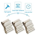 thumbnail image 3 of FUTUREORYY 50Ud Sujetacables Para Panel Solar Con Doble Canal Inoxidable Fácil Instalación, 3 of 6