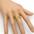 thumbnail image 3 of Butterfly Wings Hollow Ring 316L Stainless Steel Jewelry, 3 of 5