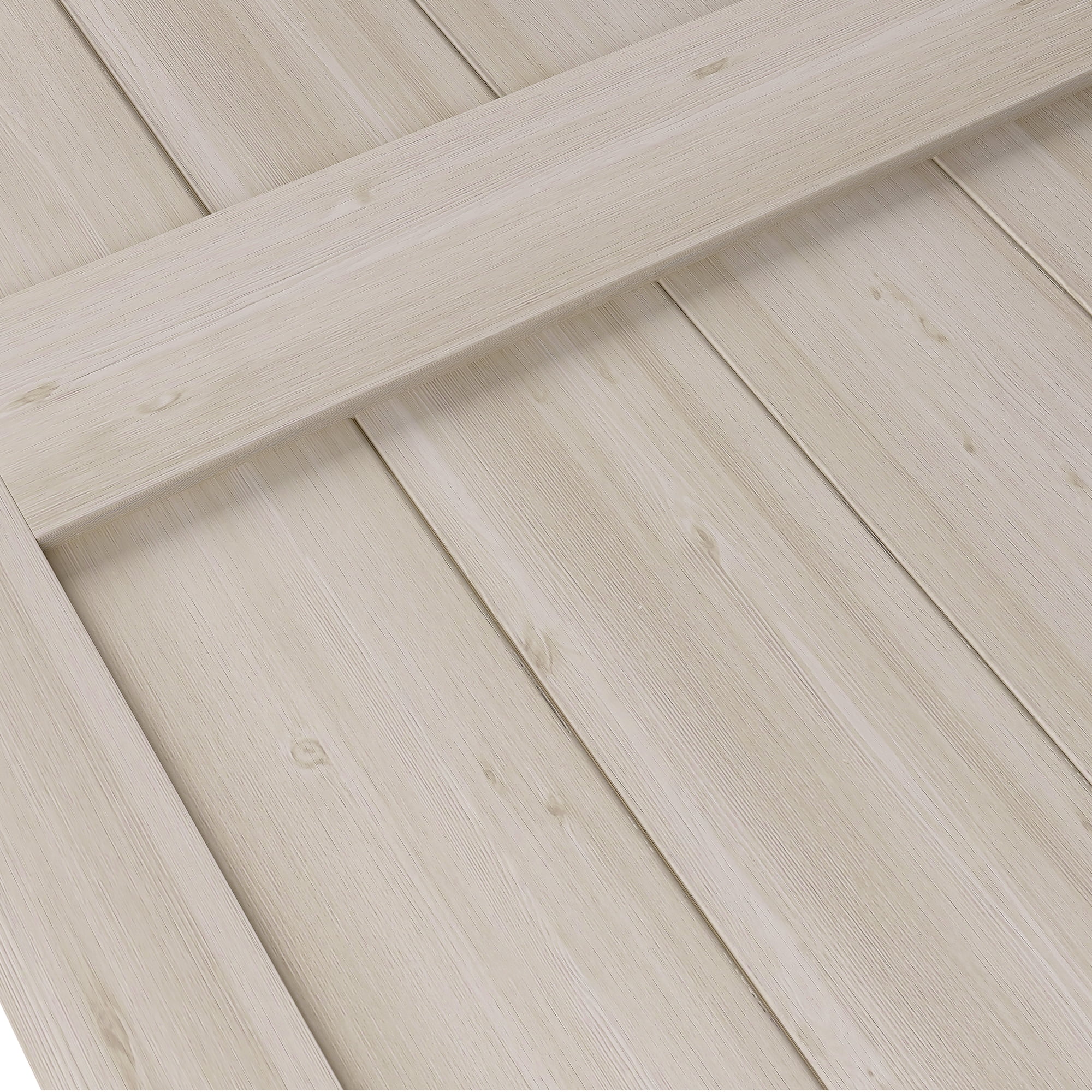 Uforic 48" x 84" Silding Barn Door,with Hardware Kit Rail,and Handle,Pulleys, Light Oak
