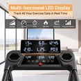 thumbnail image 5 of SONITU Folding Treadmill with 18% Auto Incline, 3.0 HP Under Desk Treadmill for Home & Office, 350 lbs Capacity, LED Display, 5 of 6