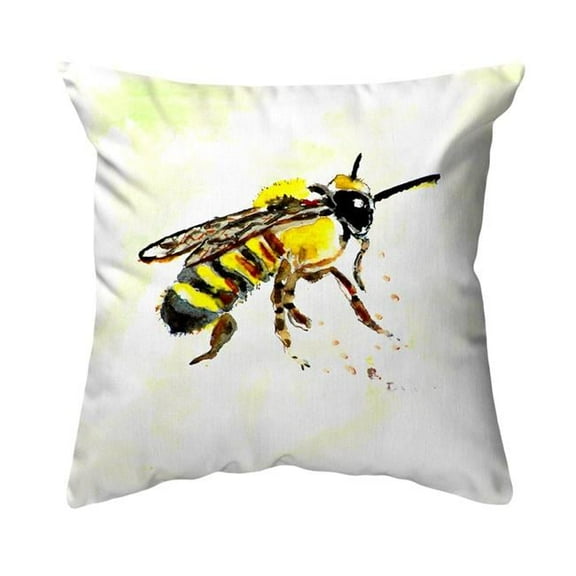 Betsy Drake NC731B 18 x 18 in. Bee No Cord Pillow