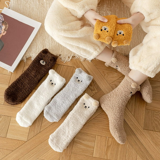 Over Knee Long Socks - Kawaii Winter Warm Sleep Sock Cute Animal